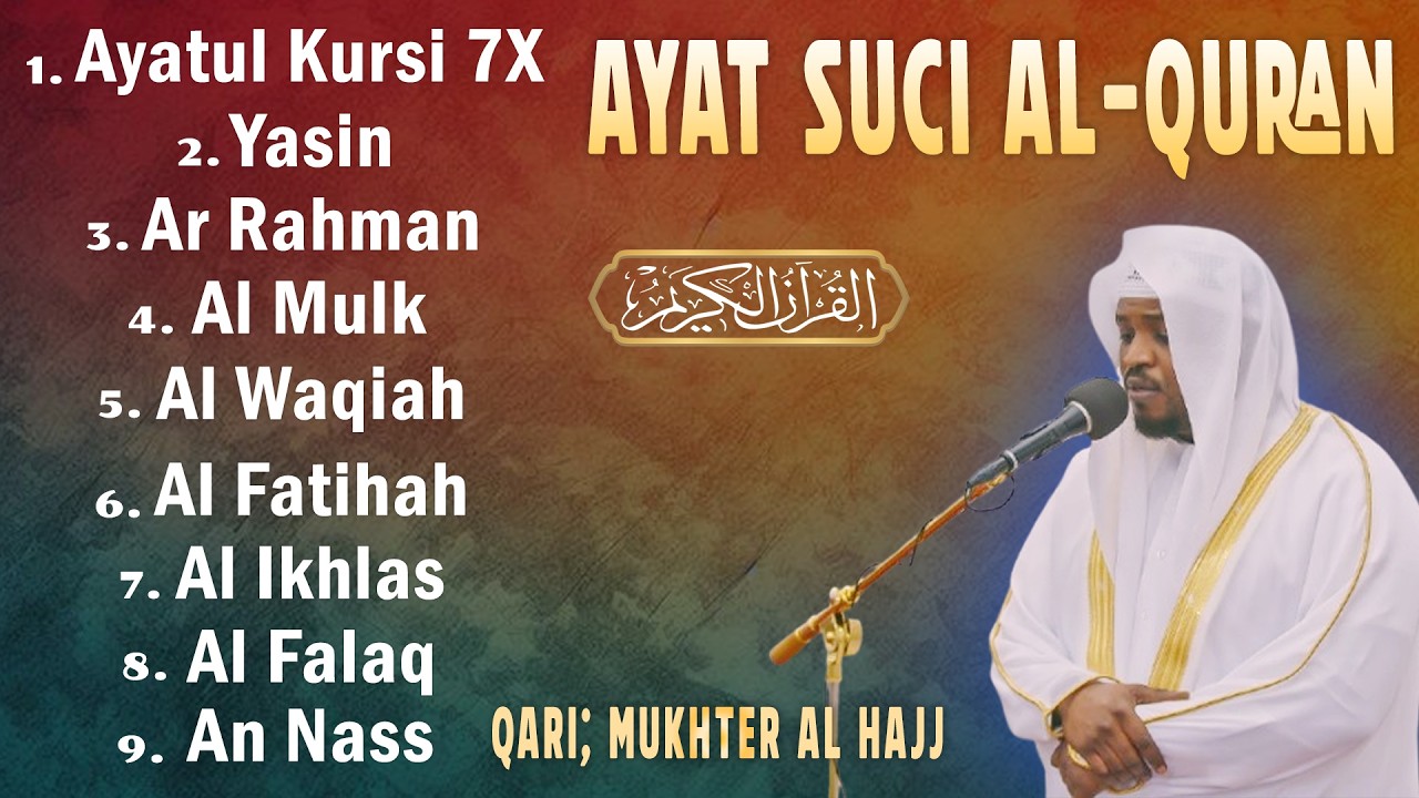 BACAAN AL-QURAN yang sangat merdu | Alfatiha, Alkahfi,Yasin,Alwaqia, Arrahman, AAlmulk, Almoeathat