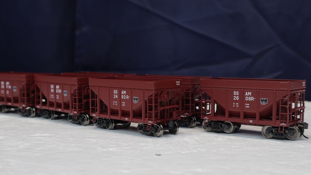 Review: Walthers Mainline 24' Taconite Ore Car 6 Packs!