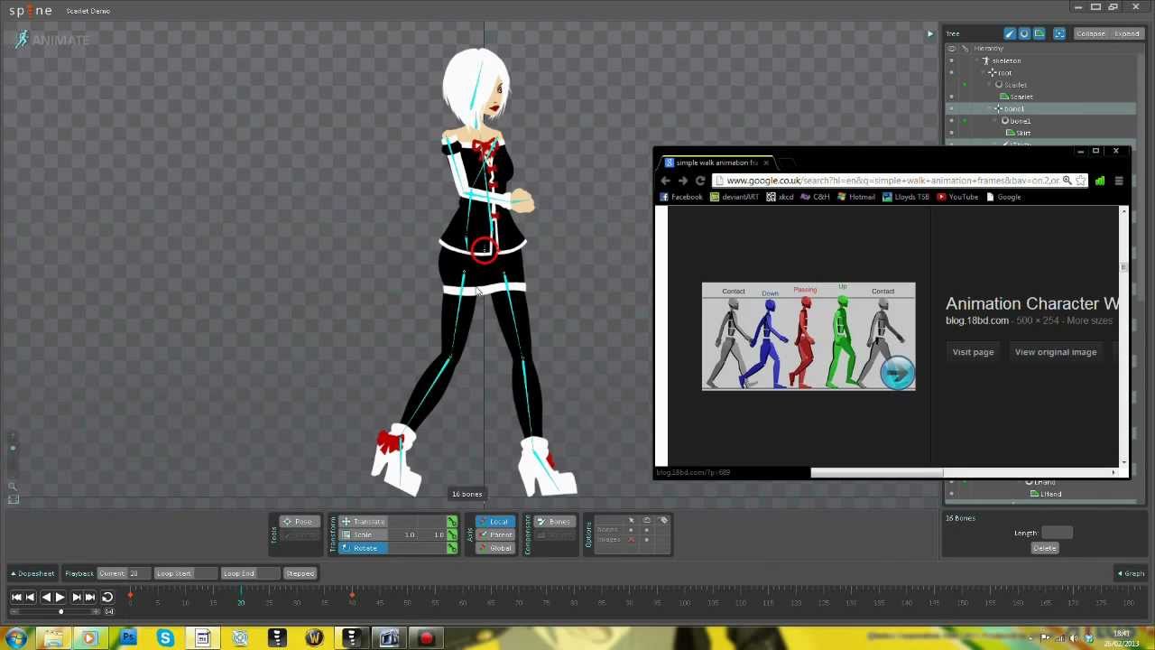 2D Animation for games - Intro to Spine (tutorial)