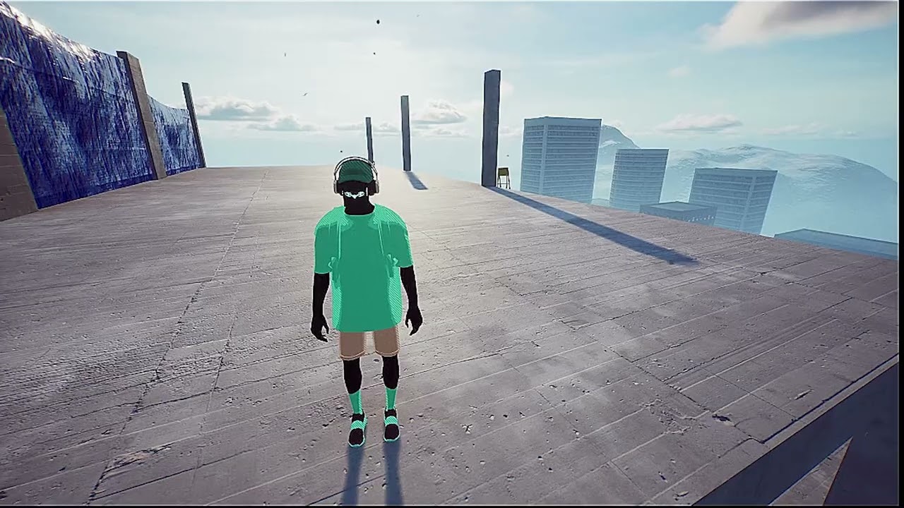 Challenging myself in Rooftop alley
