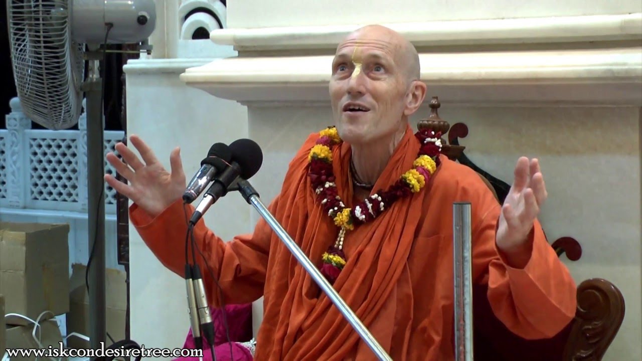 HH Bhakti Vikas Swami Giving Lecture on Varnashram Dharma on 11th March 2016 at ISKCON MIra Road