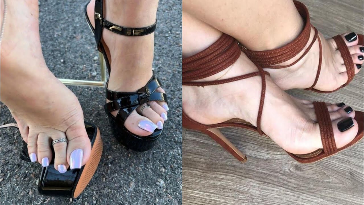 Absurd and aspiring collection of high heel sandals// 👠 for ladies