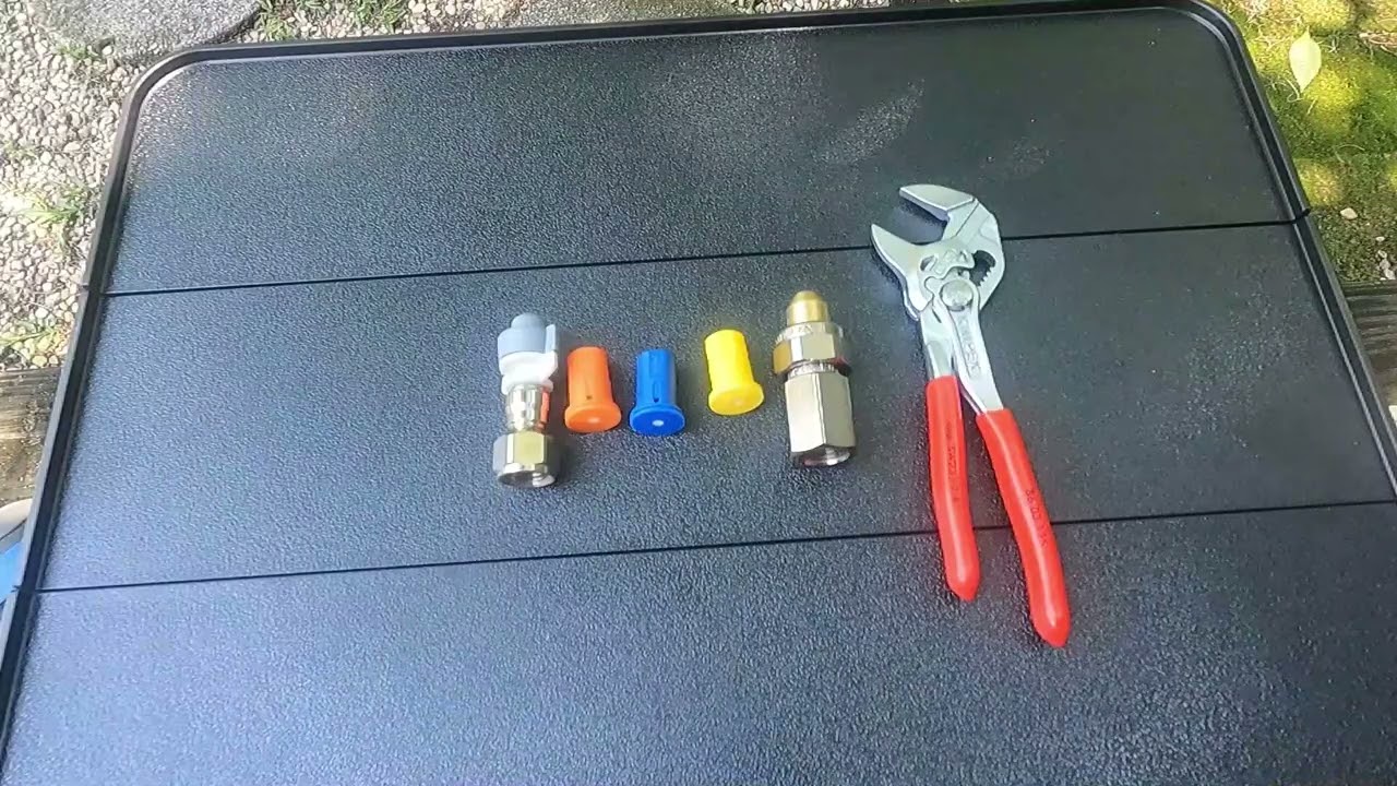 Birchmeier AS 1200 nozzle/tip selection and installation