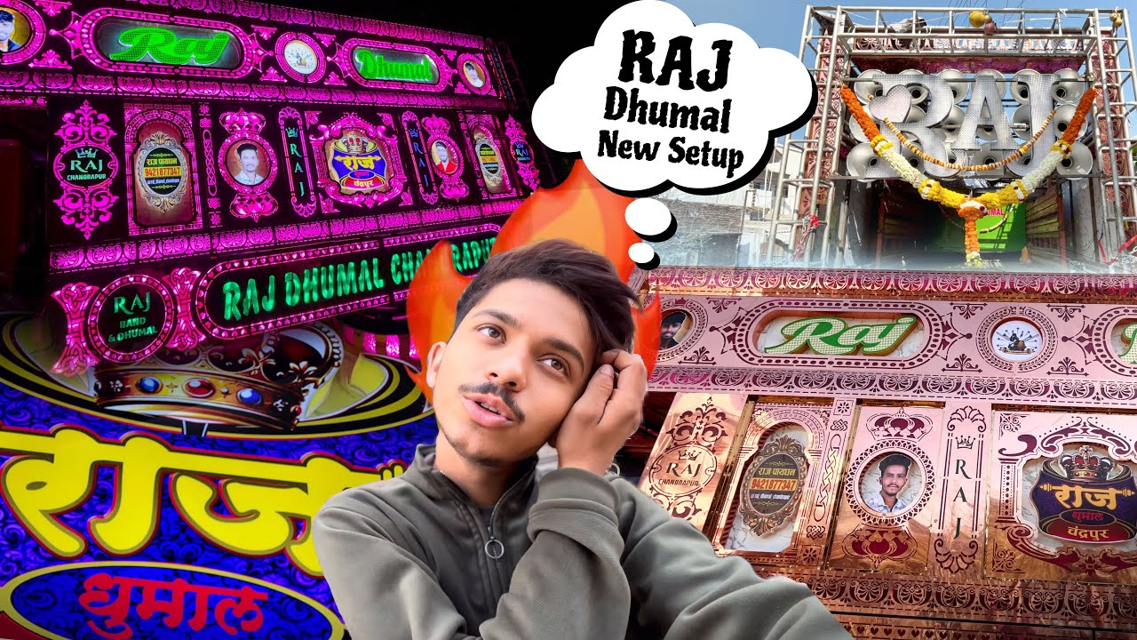 #Vlog-224 • Raj Dhumal New Setup • Full Bawal Setup Hai Ye Wala • Kunal Creations Vlogs 