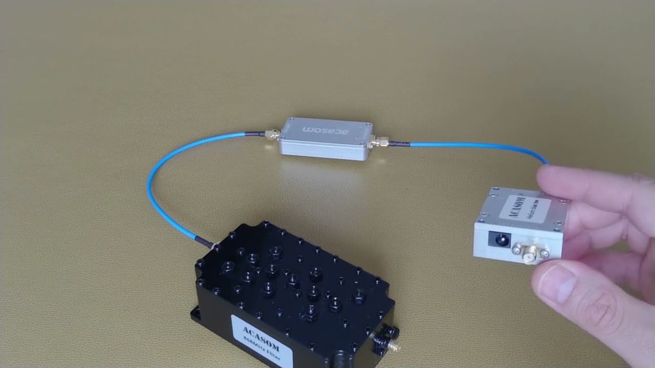 How to connect Acasom amplifier, bias tee, Cavity filter. #helium #hnt #crypto #cryptocurrency