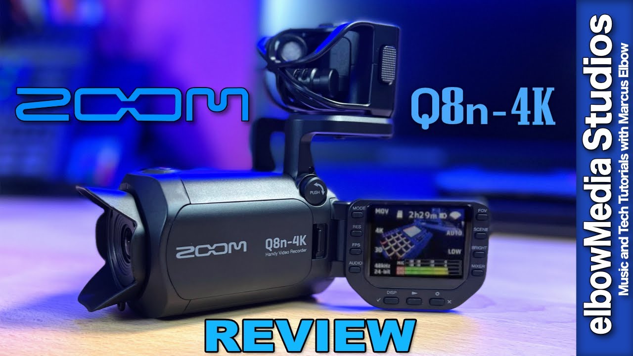 ✅ Обзор Zoom Q8n 4K | Лучшая ли это видеокамера для музыкантов? 🤔