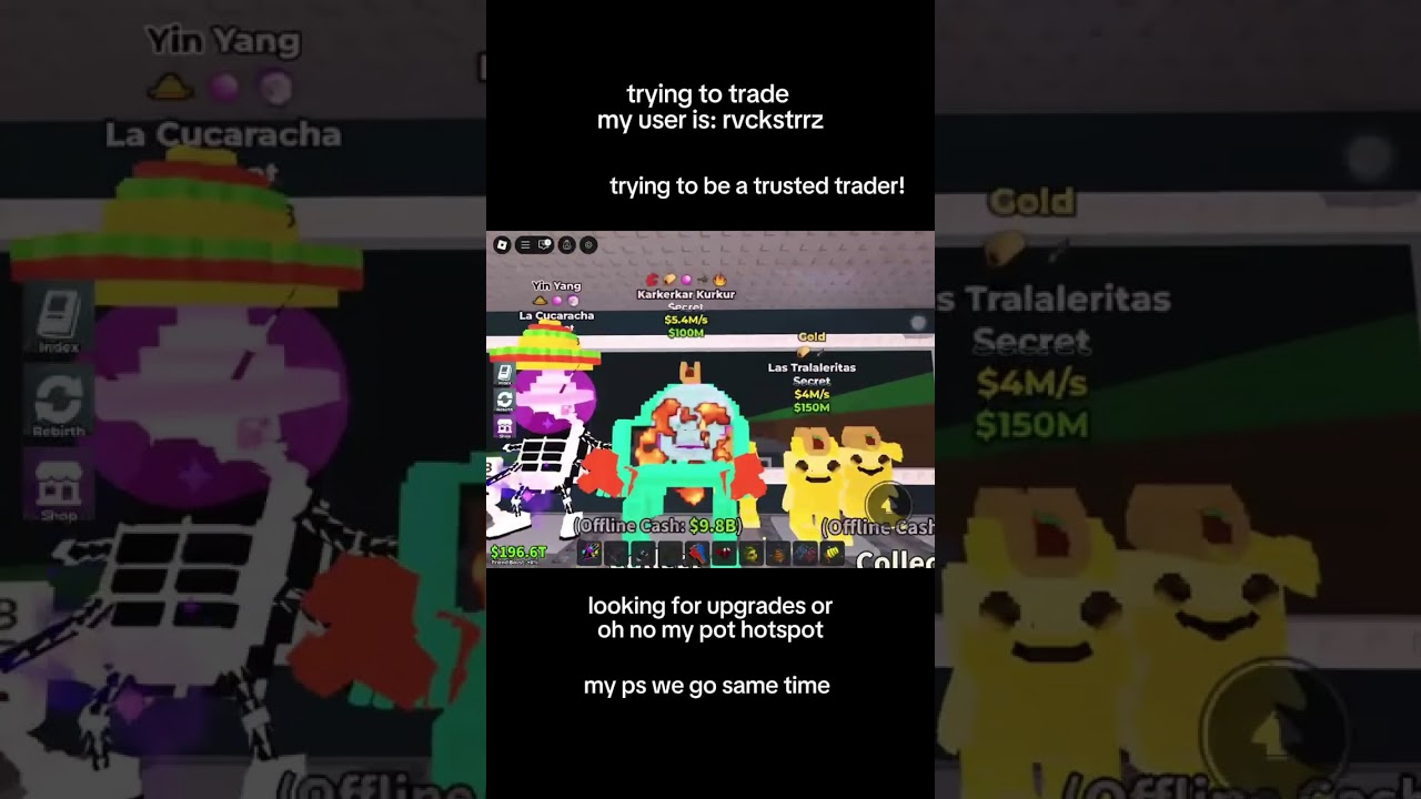 sab trusted trader! #sab #roblox #trading #video #fypシ