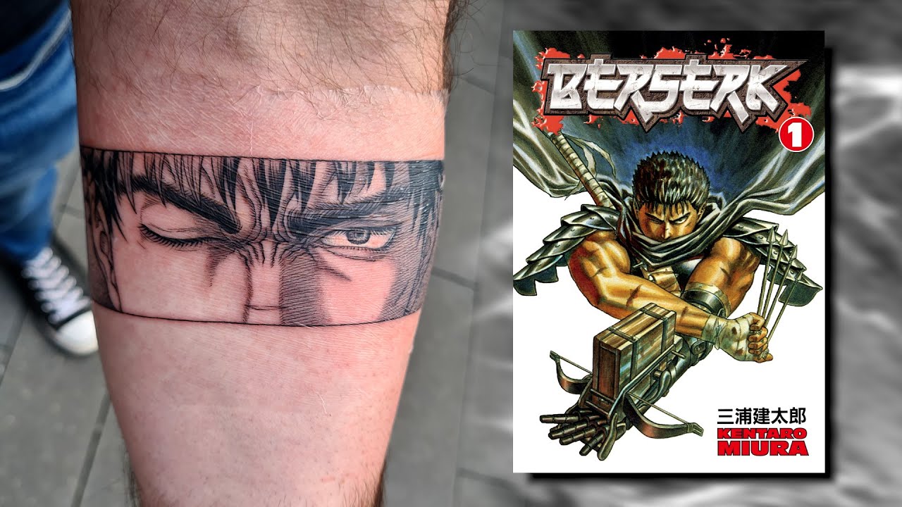 I Got a Berserk Manga Tattoo!