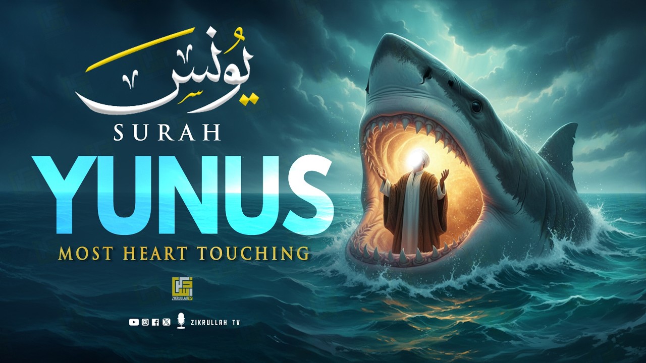 Surah Yunus (سورة يونس) | Ultimate Calm & Healing Quran for Peaceful Heart | Zikrullah TV