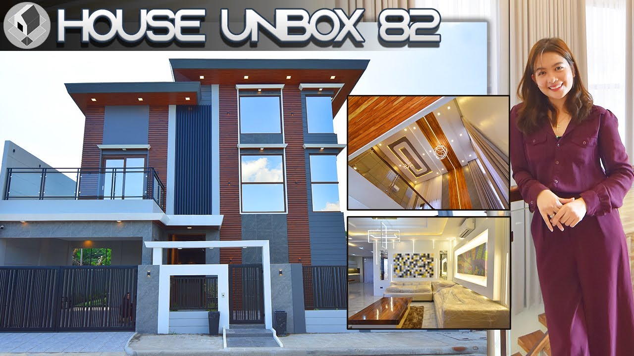 HOUSE UNBOX 82 • Modern Design, High Ceilings & Earth Tones in Pampanga's Premier Subdivision