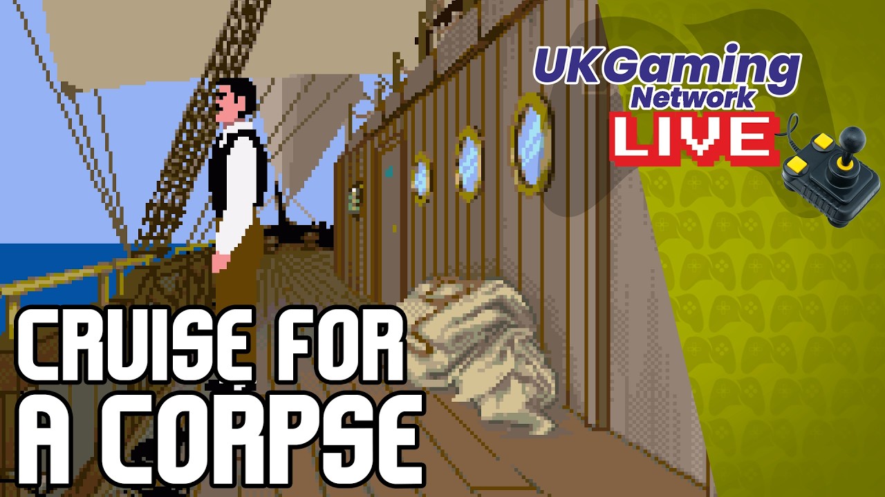 Cruise For A Corpse | Amiga | UKGN LIVE #retrogaming