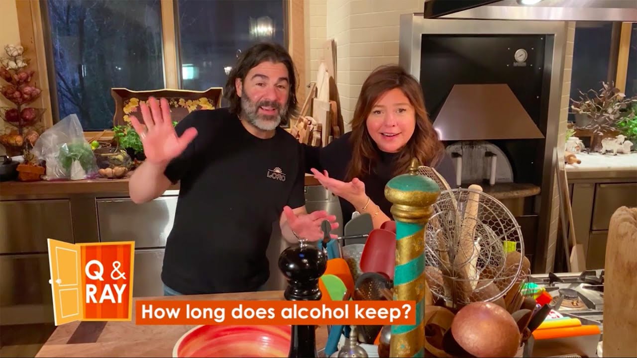 Does Alcohol Go Bad? Rach's Husband John Cusimano Answers | #StayHome Q & Ray