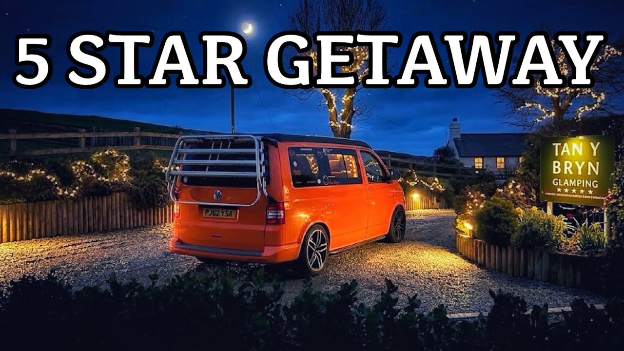 VAN LIFE UK: Would You Stay In This 5 STAR GLAMPING Site ?!