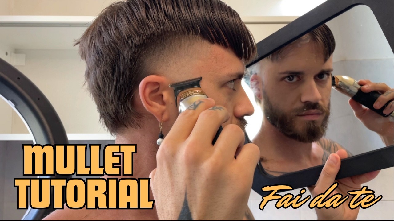 Mullet haircut modern taglio fai da te