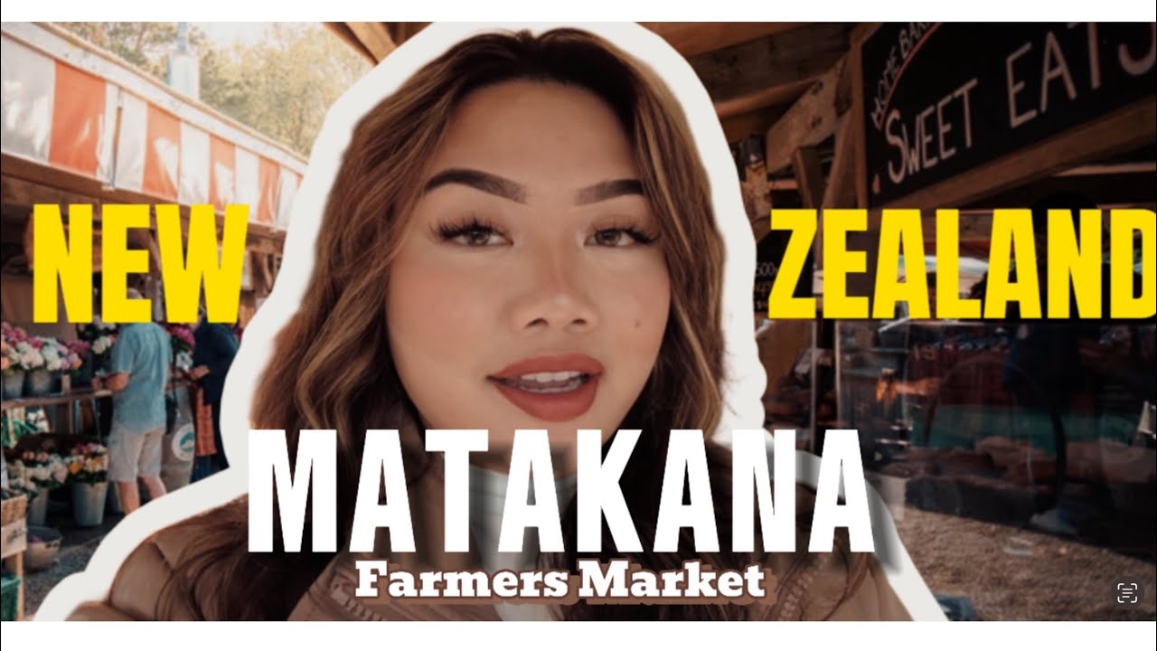 EXPLORING MATAKANA FOOD MARKET | NEW ZEALAND