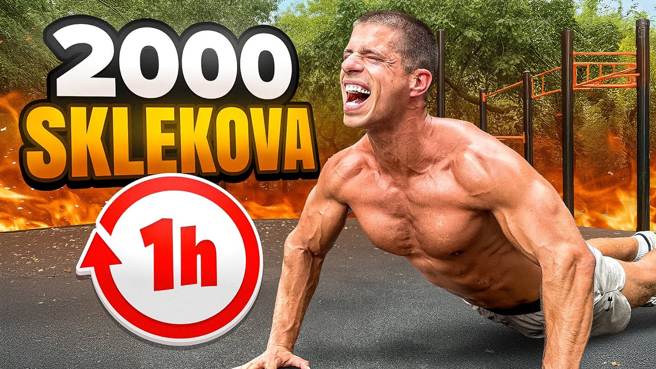 2000 sklekova za SAT VREMENA!