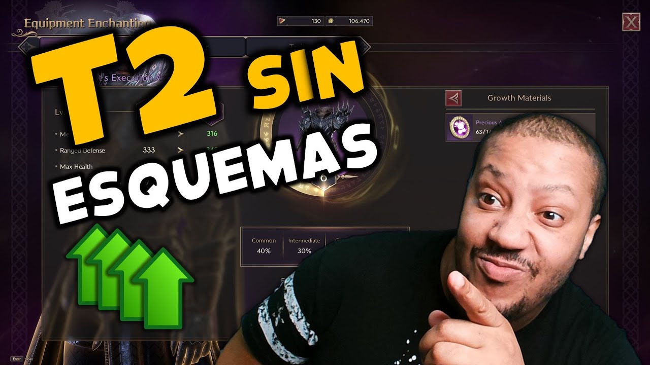 🔴¿T2 sin esquemas de armaduras y armas, es realmente bueno esto? | Throne and Liberty