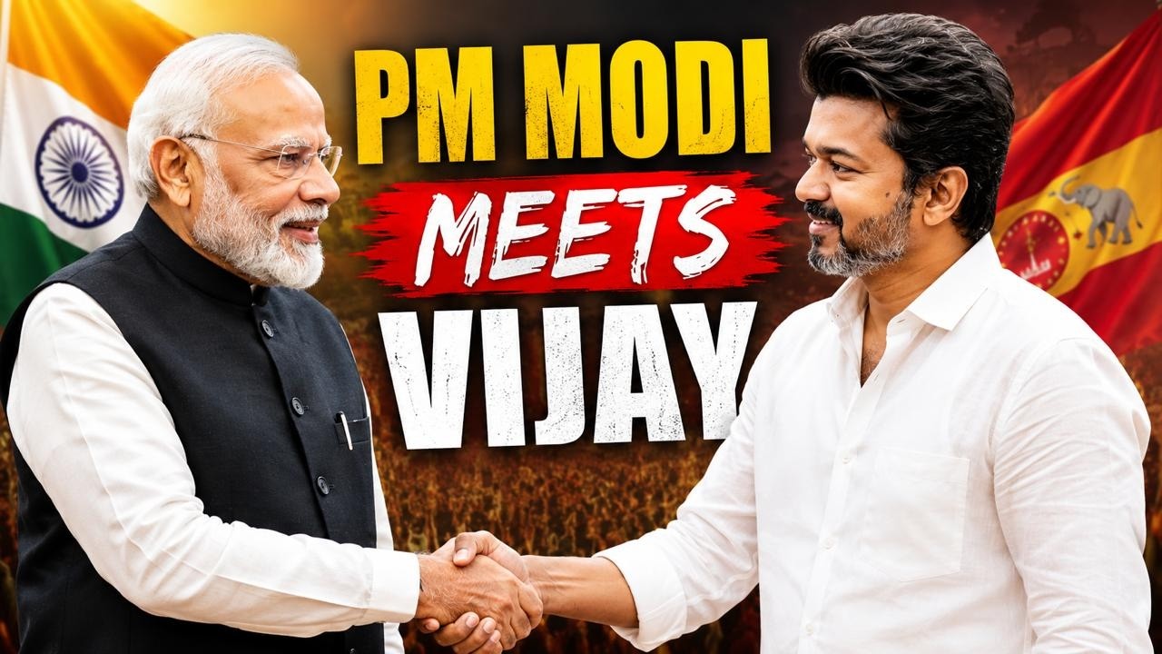 CM Vijay's Delhi Dash: NITI Aayog Meet, PM Modi Talks & High-Level Engagements