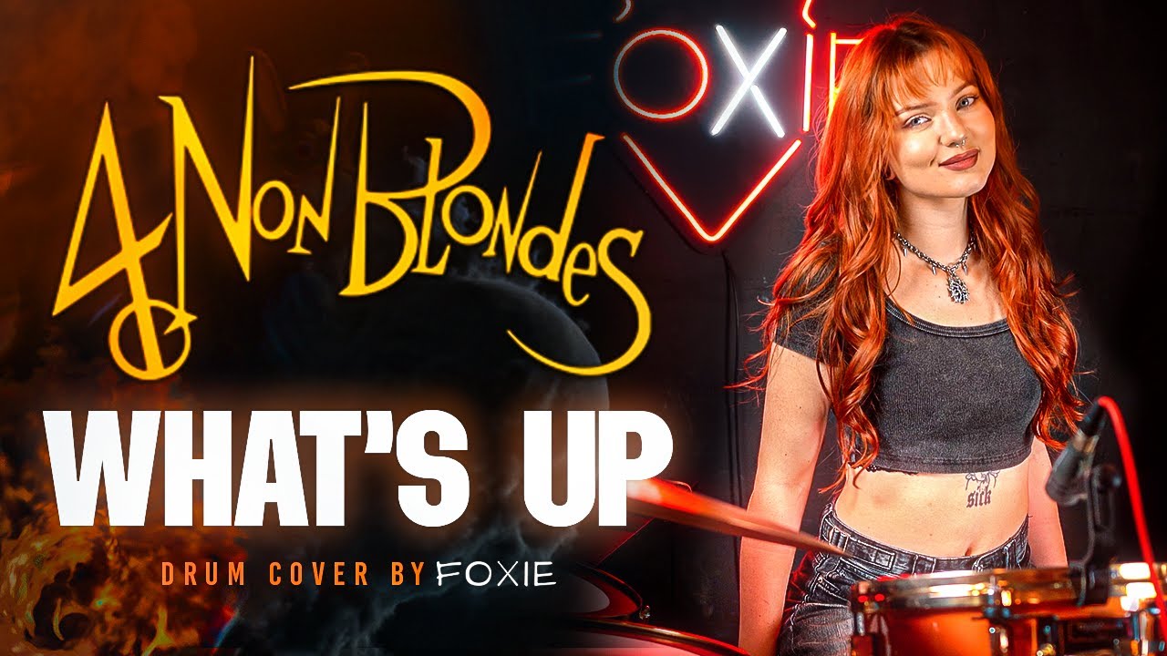 4 NON BLONDES- WHAT'S UP- DRUM COVER