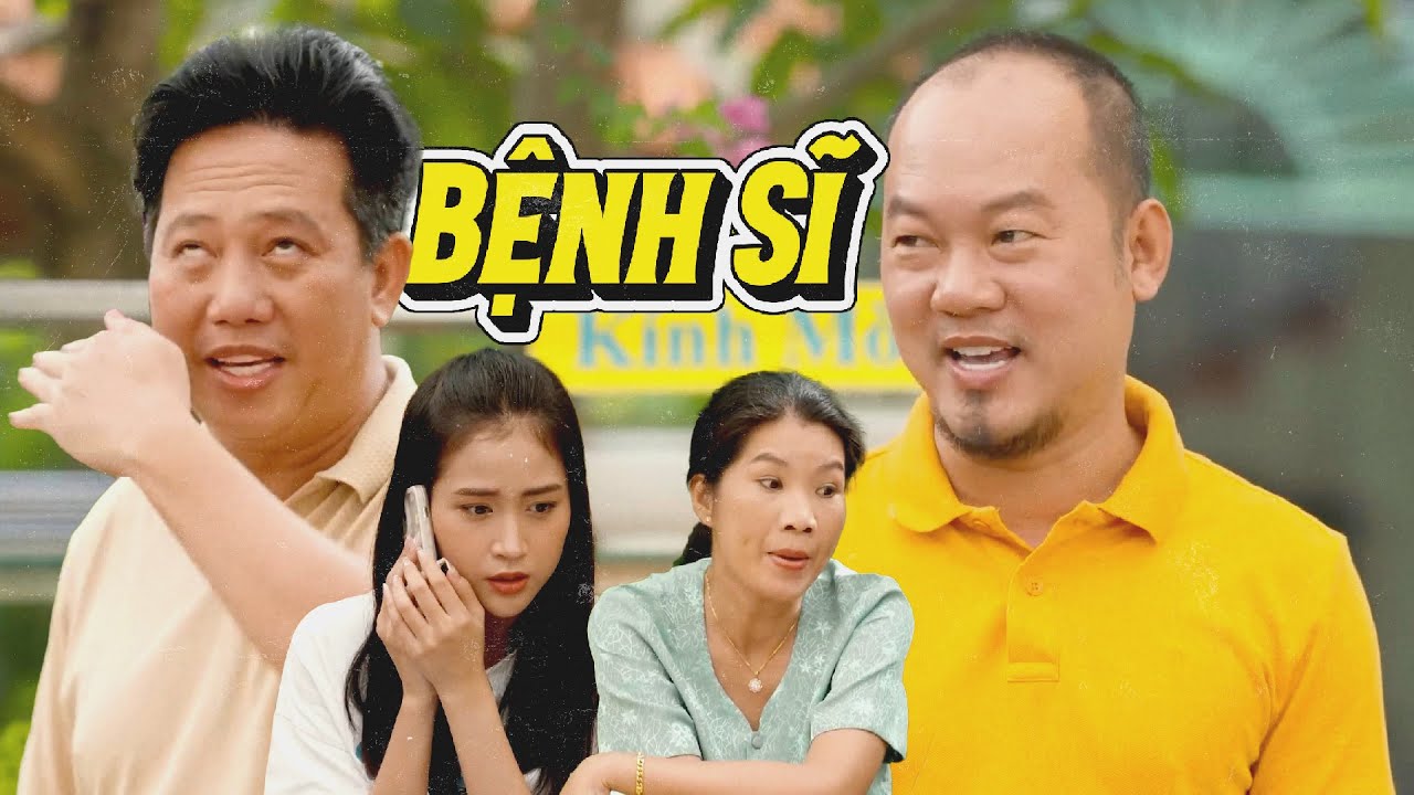Hài Long Đẹp Trai - Tiểu Phẩm Hài - BỆNH SĨ - Long Đẹp Trai, Lê Nam, Trọng Hiếu, Trà My, Bích Hồng