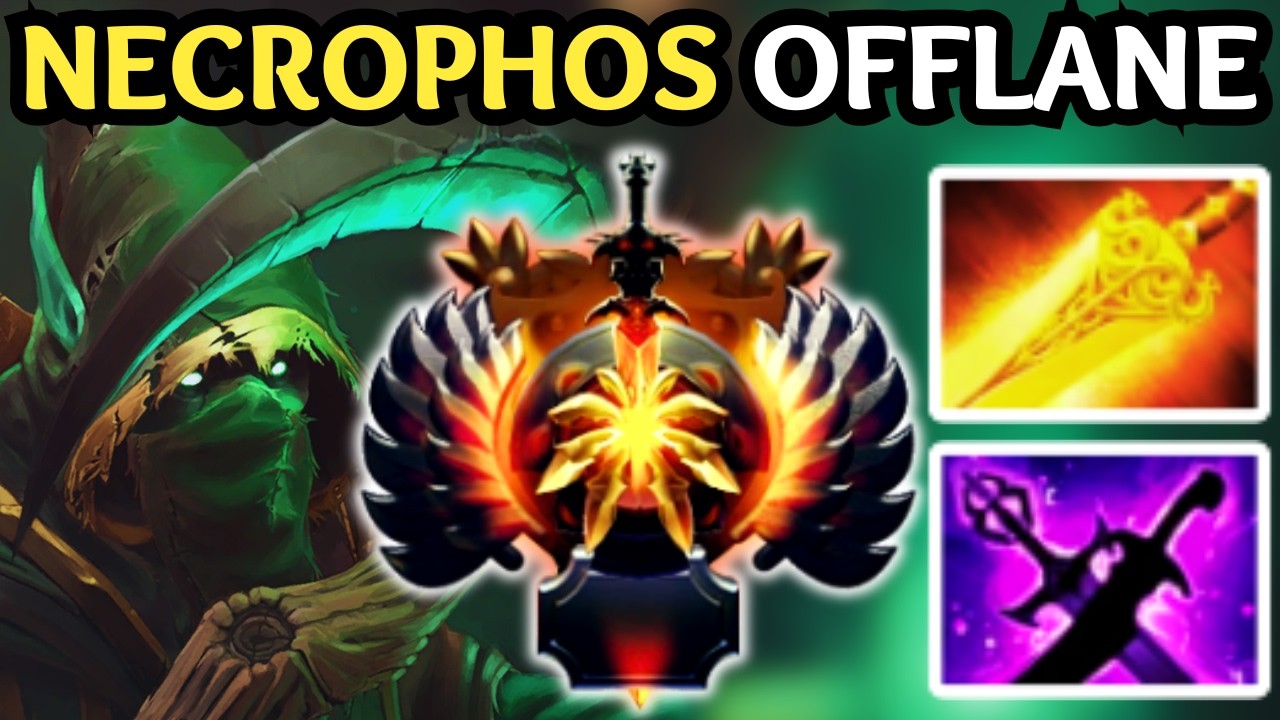 🔥 NECROPHOS OFFLANE — SURVIVE, HEAL, EXECUTE 🔥 DOTA 2