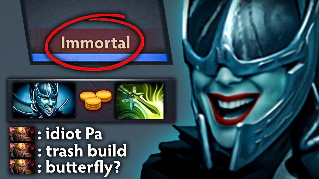 YOU ARE PLAYING PHANTOM ASSASSIN WRONG IN IMMORTAL