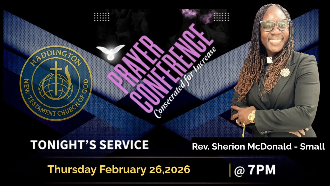 Prayer Conference // W/ Rev.  Sherion McDonald - Small // Night 5 // February 26, 2026