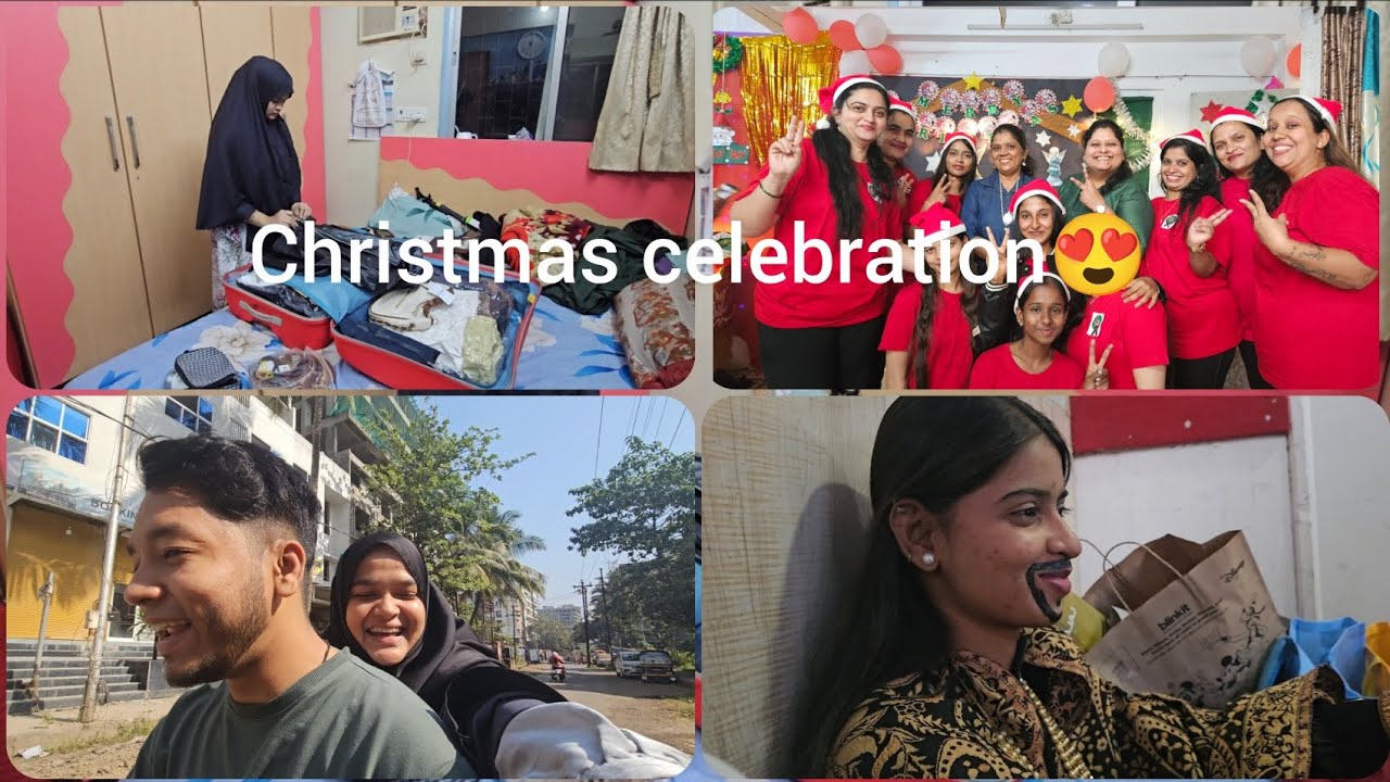 Packing kis chiz ki horahi hai?? 🥳Christmas celebration 🎄🎊🎉