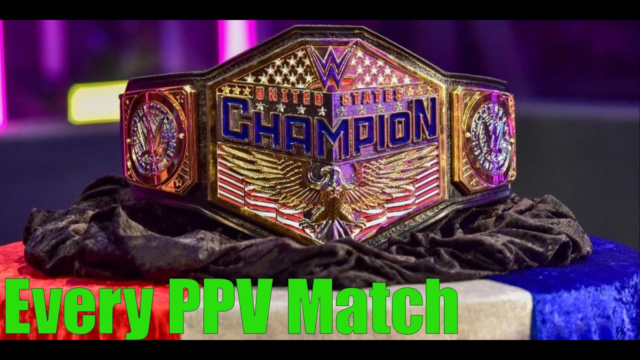 Every WWE United States Championship PPV Match (With Match Ratings)