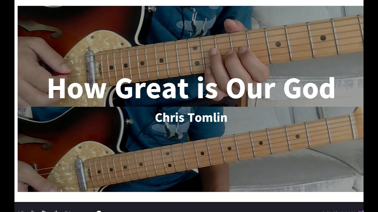 How Great is Our God (Chris Tomlin) guitar cover + a $55 dual overdrive