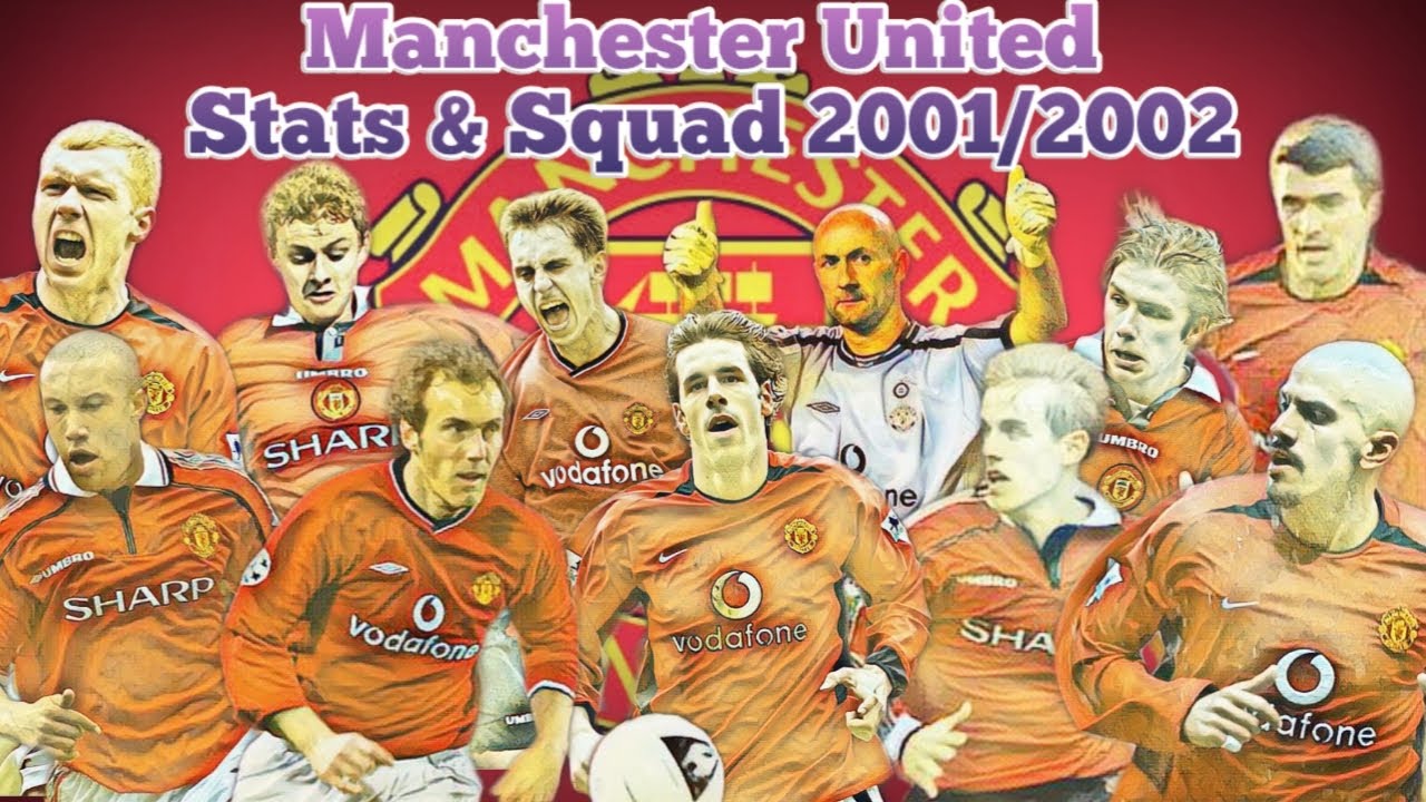 Manchester United Squad Stats & Bio 2001/2002