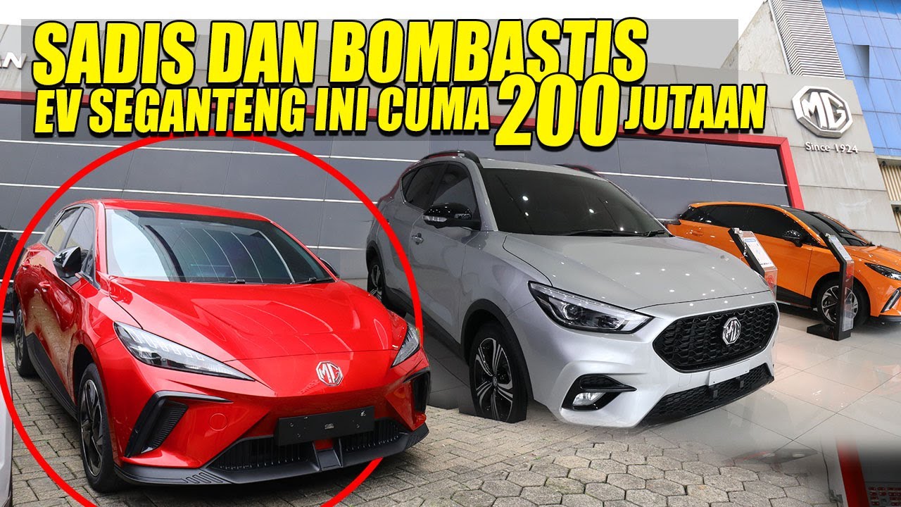 MG 4 EV, MOBIL LISTRIK SPORTY HARGANYA TURUN JAUH BANGET