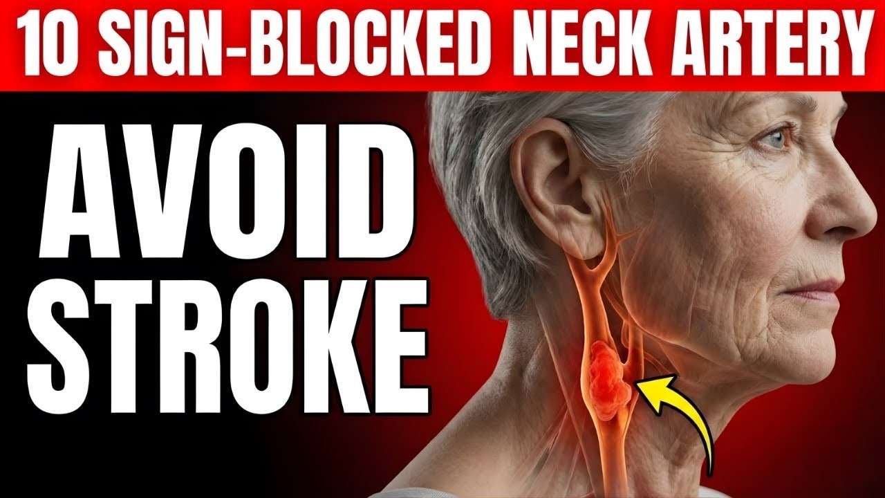 SENIORS! 10 WARNING Signs of BLOCKED Arteries in Your NECK That Cause a Stroke Don't Ignore #5