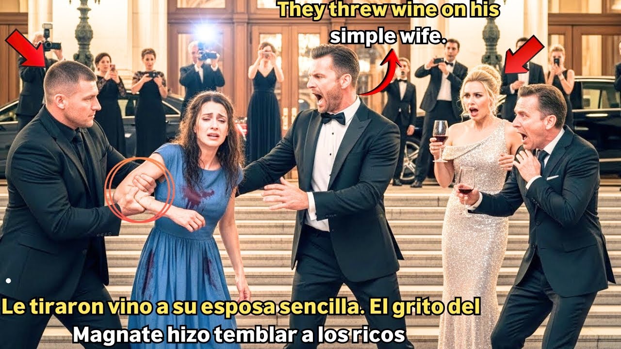 La humillaron en la Ópera por su ropa "pobre" — Su ESPOSO Millonario llegó y paralizó todo