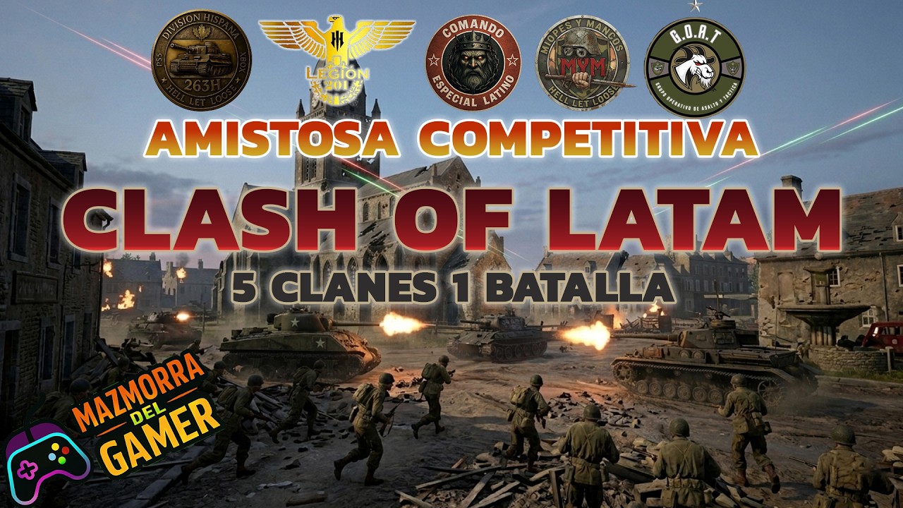 ¡Unión Latina en el Frente! | Clash of LATAM | Hell Let Loose 🪖