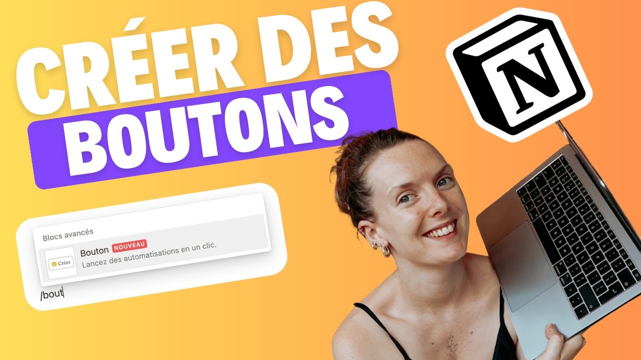 TUTO BOUTON NOTION | Comment utiliser les options boutons dans Notion (base de données & pages)
