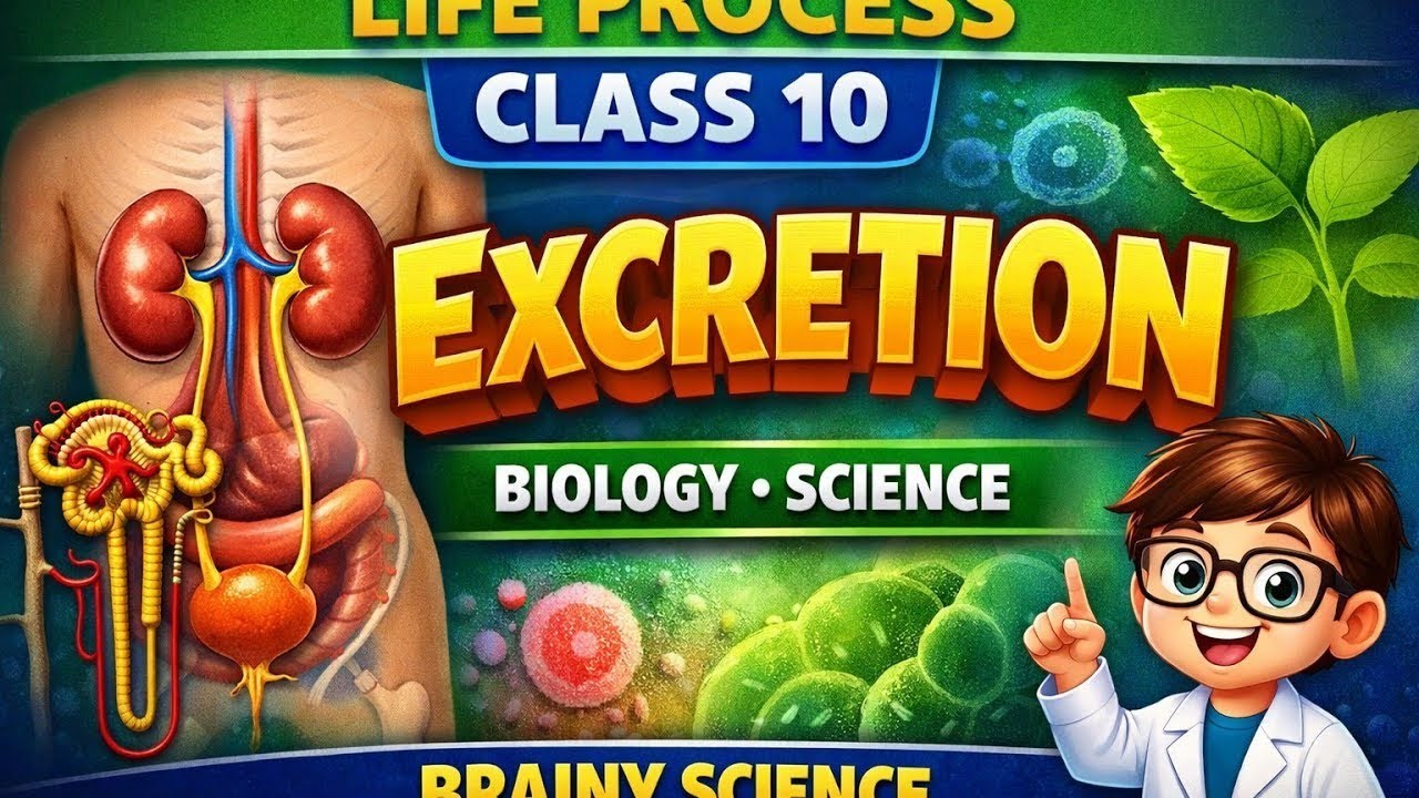 Life Processes – Excretion 🔥 Full Chapter Explained | Class 10 Science