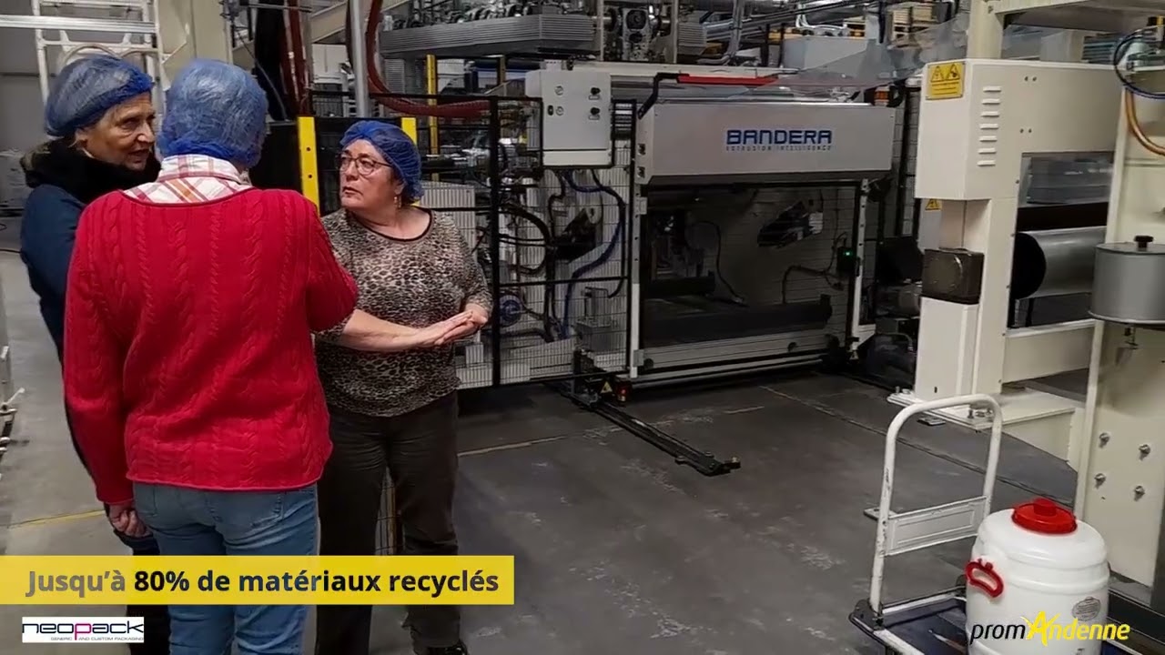 Neopack, entreprise sp&eacute;cialiste de l'emballage alimentaire &agrave; Andenne