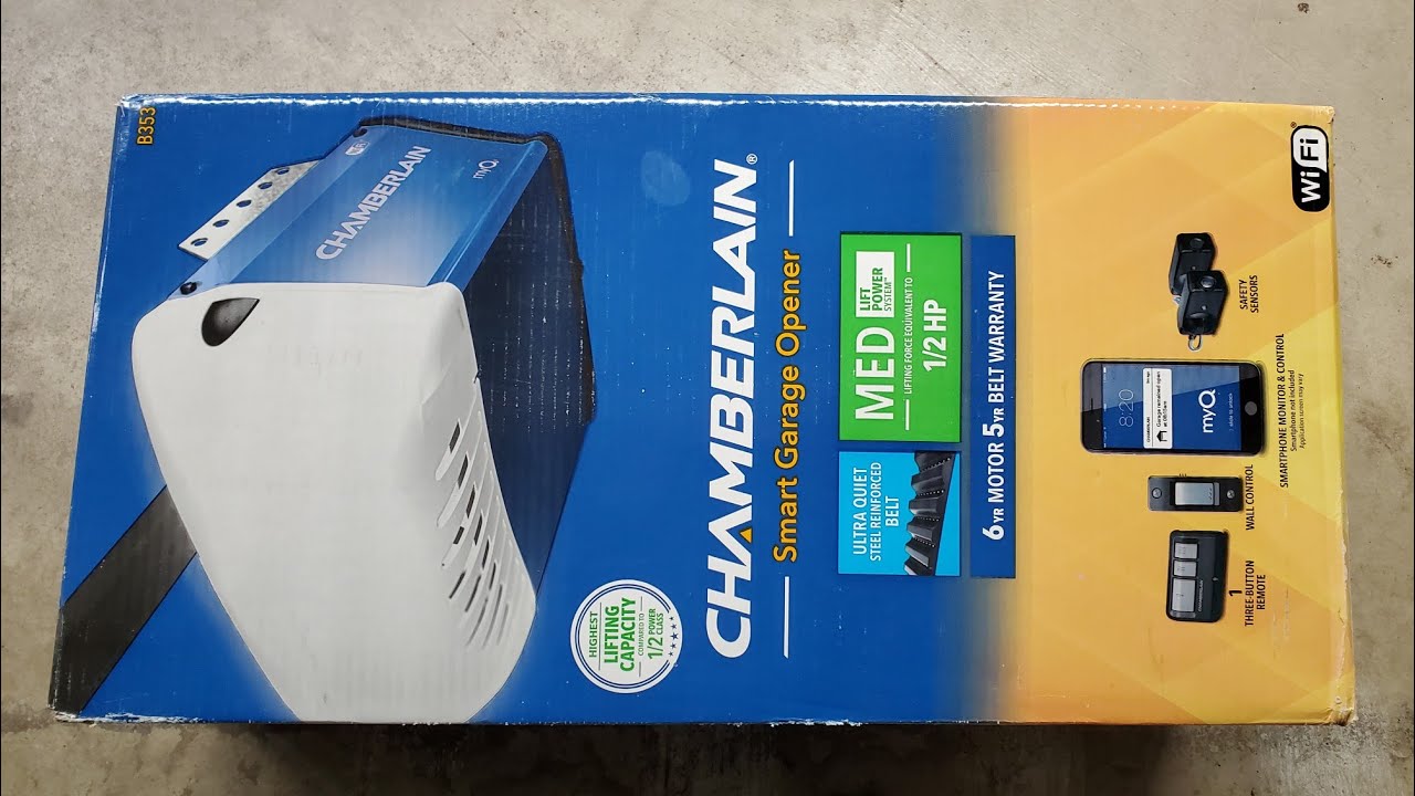 How to: Assemble a Chamberlain Belt Drive Garage Door Opener Operator in 15 Minutes.