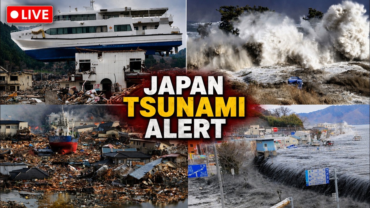 Na żywo: Alert tsunami w Japonii | Trzęsienie ziemi o magnitudzie 7,1 nawiedziło południową Japonię | Zniszczenia po tsunami w Japonii