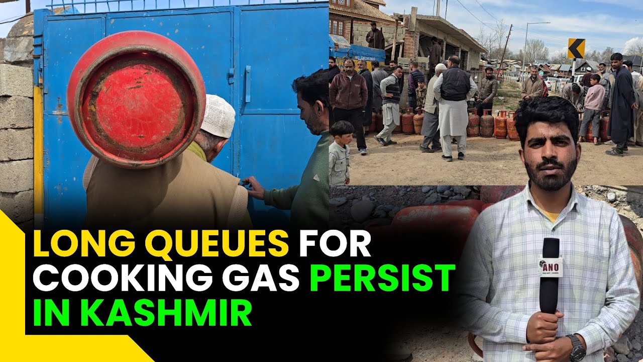 Long queues for cooking gas persist in Kashmir