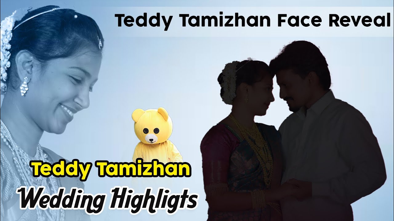 Teddy Thamizhan ❣️🫂🧸 Marriage Video Face Reveal Panniyachu 😍 | Teddy Thamizhan | Couples | Love