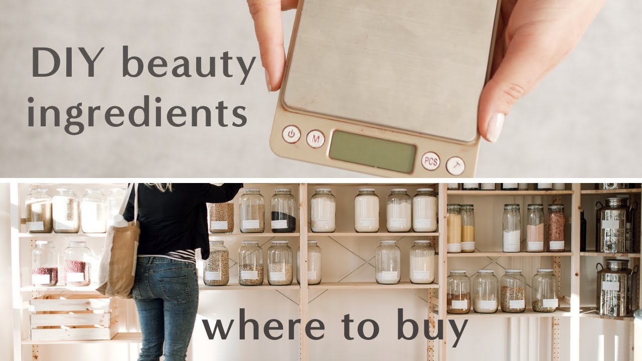 5 TIPS to find ingredients ZERO/LOW WASTE to make your own products at home