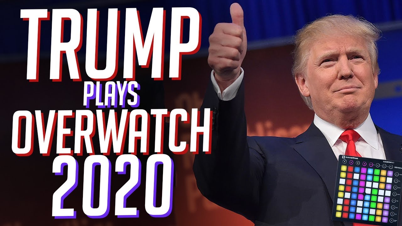 ТРАМП играет в OVERWATCH 2020: The Re-Election [Забавные розыгрыши с Soundboard]