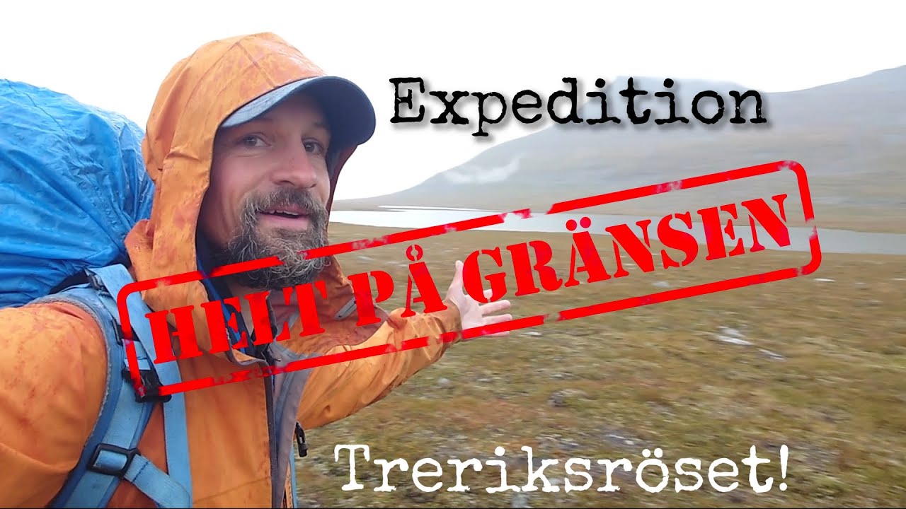 Helt p&aring; gr&auml;nsen - Treriksr&ouml;set!