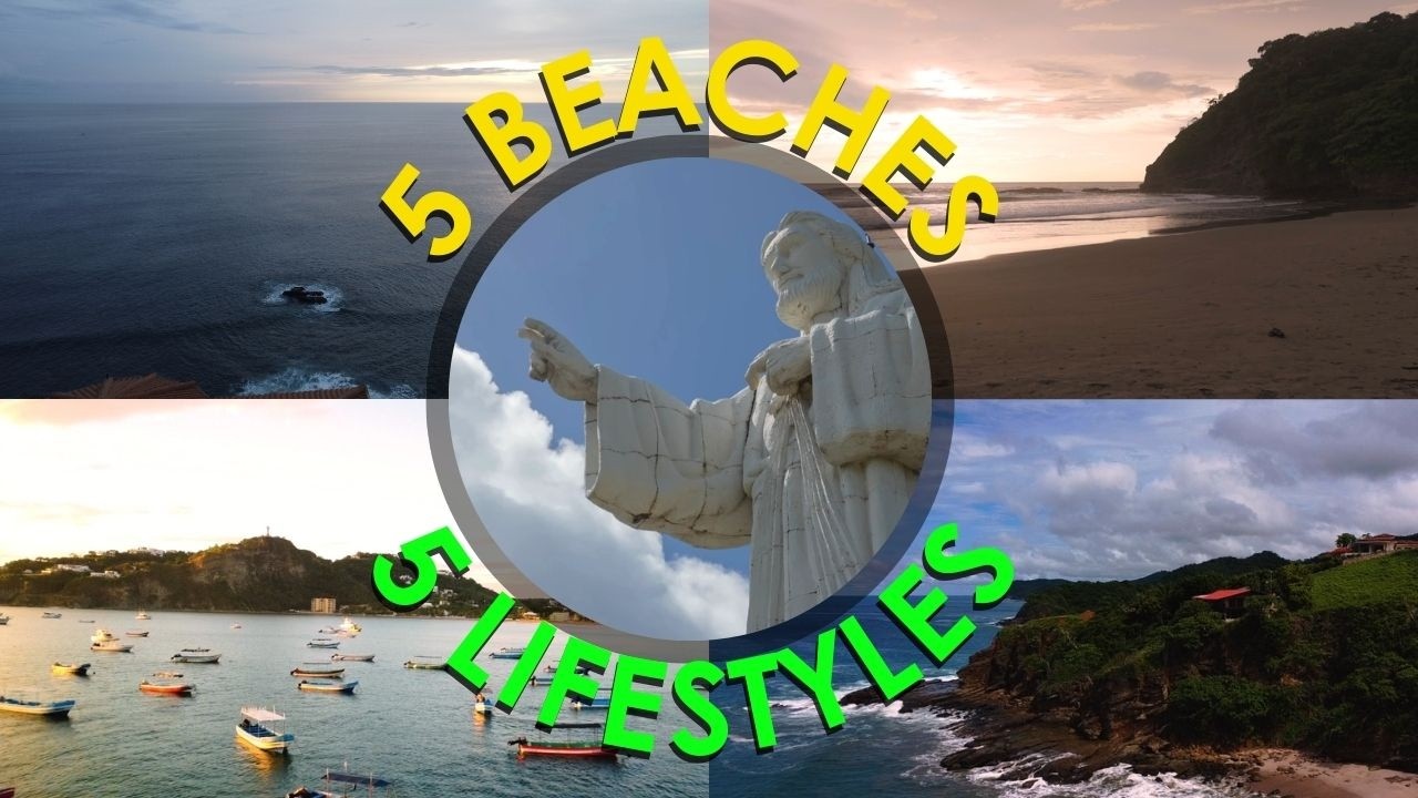 Did you know this five unique beaches in Nicaragua?