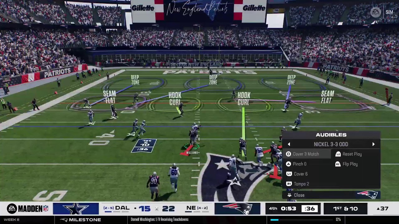 Patriots 🆚 Cowboys