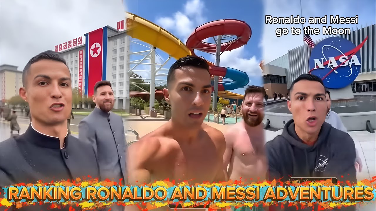 RANKING RONALDO AND MESSI ADVENTURES. Pt2