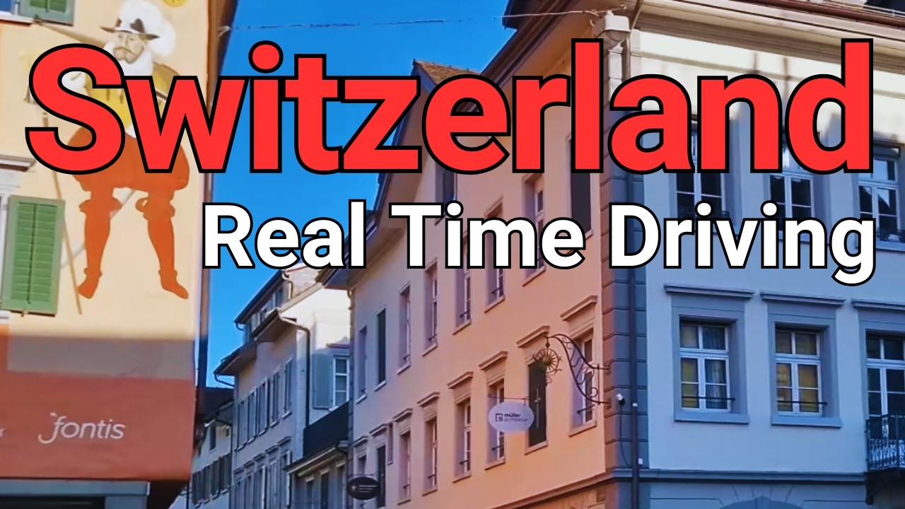 Driving in Switzerland – Real Time Front View