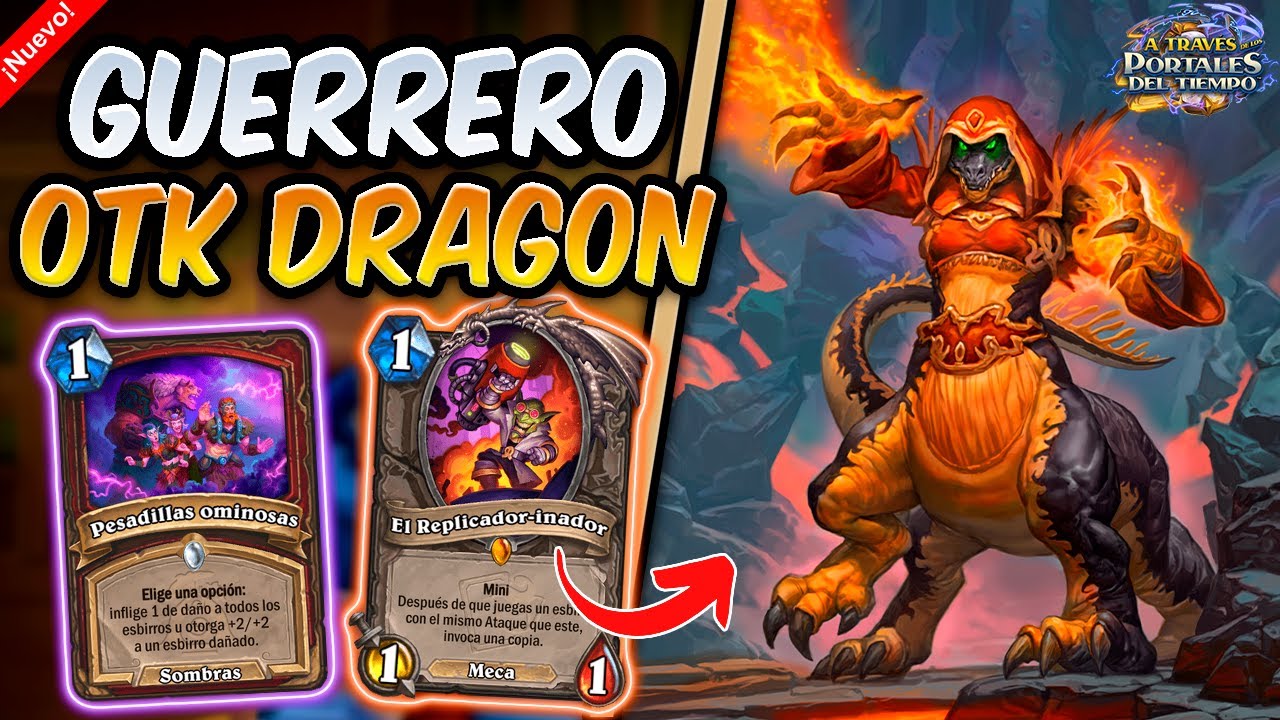 OTK SORPRESA con el NUEVO DRAGON y MUCHO DAÑO !!│GUERRERO OTK DRAGONES│PORTALES DEL TIEMPO